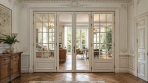 antique french doors room dividers