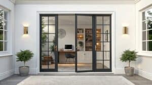 black french door designs