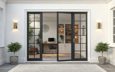 12 Black French Door Ideas for Home Office Design