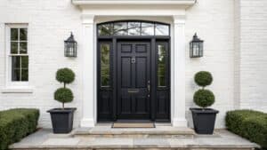 stylish black door options
