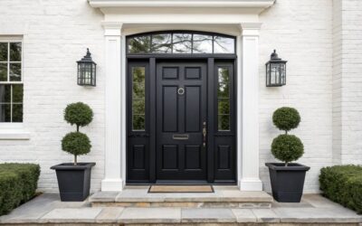 12 Best Black Front Door Paint Colors That Hide Everything