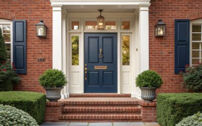 11 Best Front Door Colors for a Red Brick House