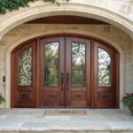 arched double door designs