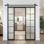 bathroom sliding door ideas