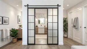 bathroom sliding door ideas
