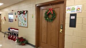 christmas classroom door decorations