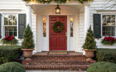 11 Front Door Christmas Decor Ideas