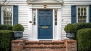 colonial house door ideas
