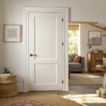 cozy small home doors