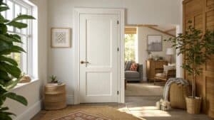 cozy small home doors