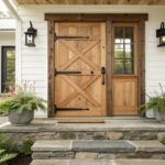 creative barn house door ideas