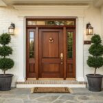 creative front door decor
