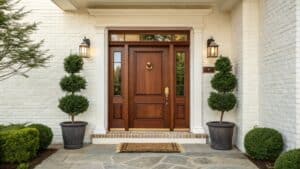 creative front door decor