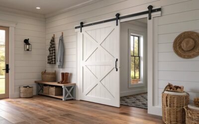 10 Farmhouse Interior Door Ideas for Mudrooms