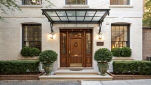 front door awning ideas