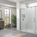 frosted shower door ideas
