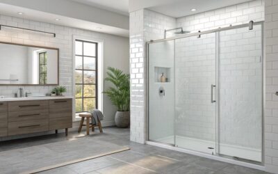 11 Frosted Shower Glass Door Ideas