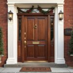 holiday apartment entrance decor