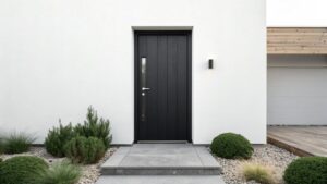 scandinavian minimalist door designs
