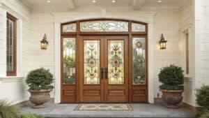 stained glass door ideas
