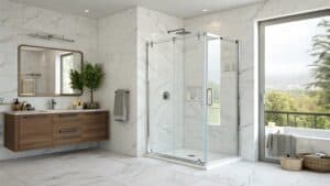 stylish shower door ideas