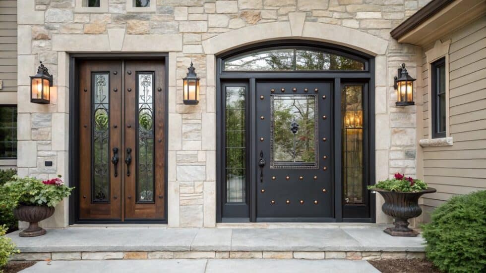 11 Architectural Front Door Ideas – Octopus Doors & Skirting