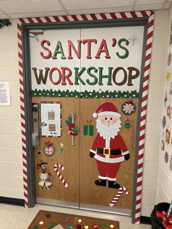 transforming classroom into santa s workshop