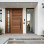 unique asymmetrical door designs