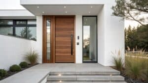 unique asymmetrical door designs