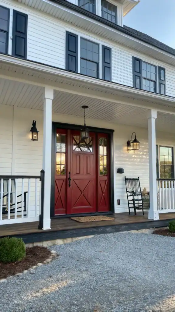 05_Deep_barn_red_painted_wood_front_door