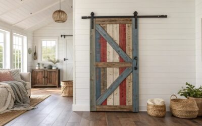 10 Rustic Multi Color Barn Door Ideas for Farmhouse Interiors