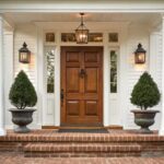 timeless wood door colors