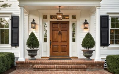 12 Wood Front Door Color Ideas for Timeless American Homes
