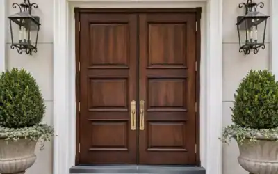 12 Double Door Designs for a Balanced Entrance