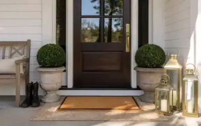15 Front Door Decor Arrangements Beyond the Basic Wreath