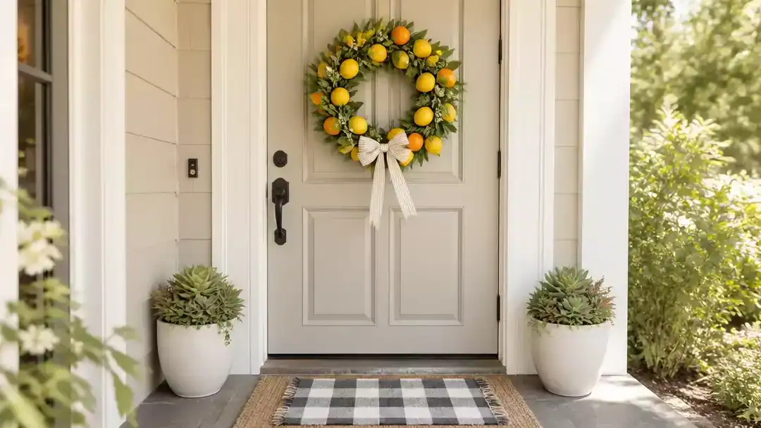 14 Door Decorations for Summer Ideas That Feel Bright and Breezy