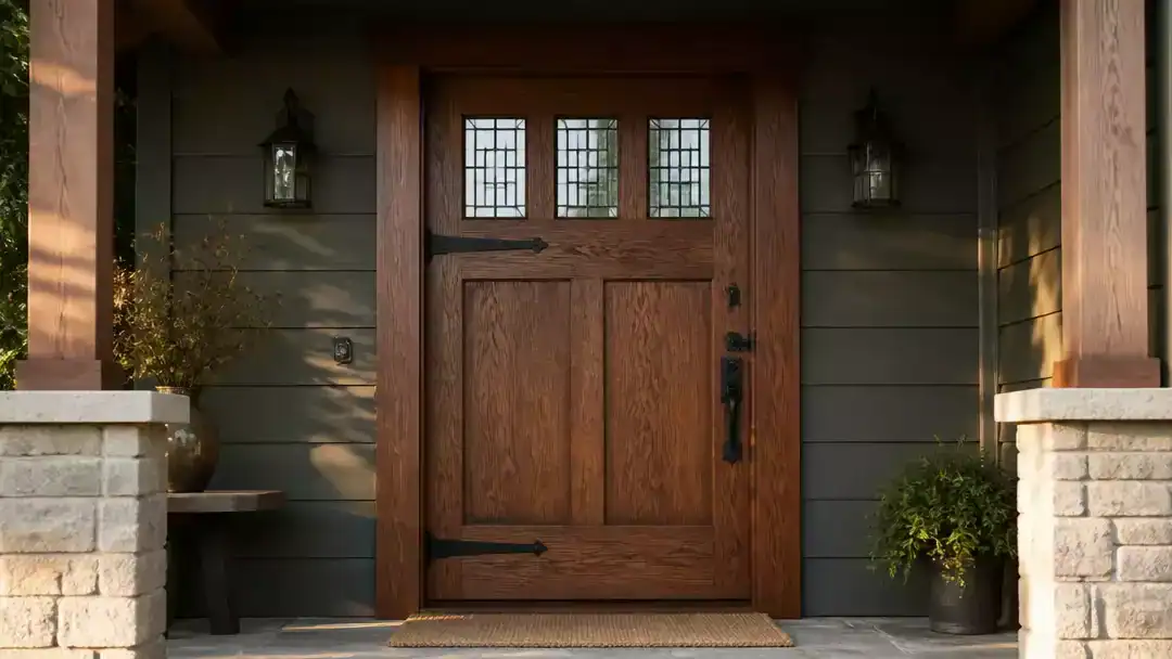 17 Wooden Door Design Details Inspired by Craftsman Homes