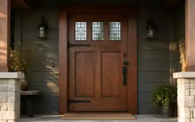 17 Wooden Door Design Details Inspired by Craftsman Homes