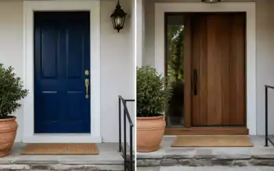 15 Front Door Designs That Improve a Plain Exterior