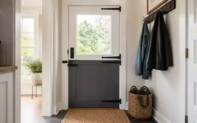 10 Dutch Door Ideas Made For Mudrooms And Pet Friendly Homes