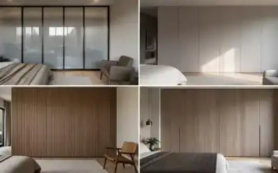 10 Wardrobe Door Designs That Hide Visual Clutter