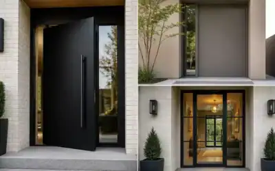 12 Steel Front Door Designs That Look Clean In City Homes