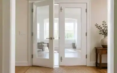What Hardware Works Best When Only One French Door Leaf Is Active?
