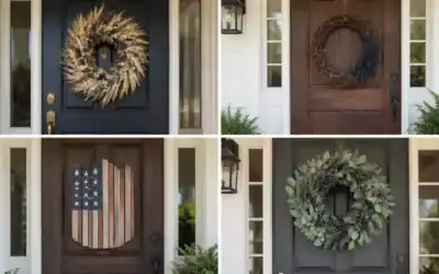12 Patriotic Wreaths for Front Door Beyond the Usual Stars and Stripes