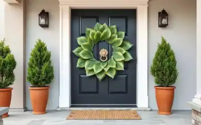 15 DIY Wreaths for Front Door That Look Surprisingly Expensive