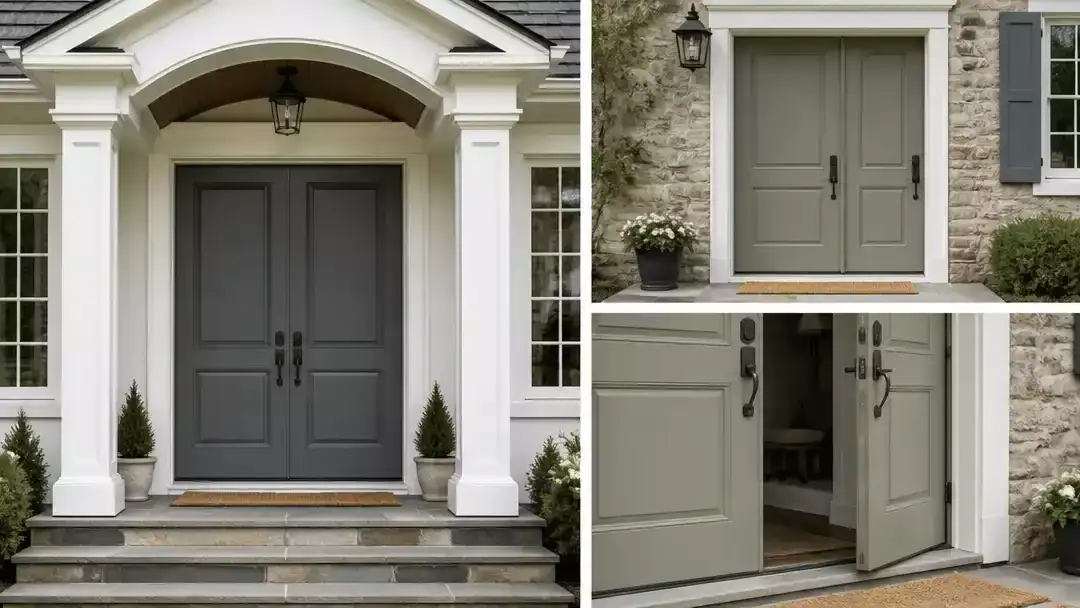 Equal vs Unequal Double Doors for a Main Entrance