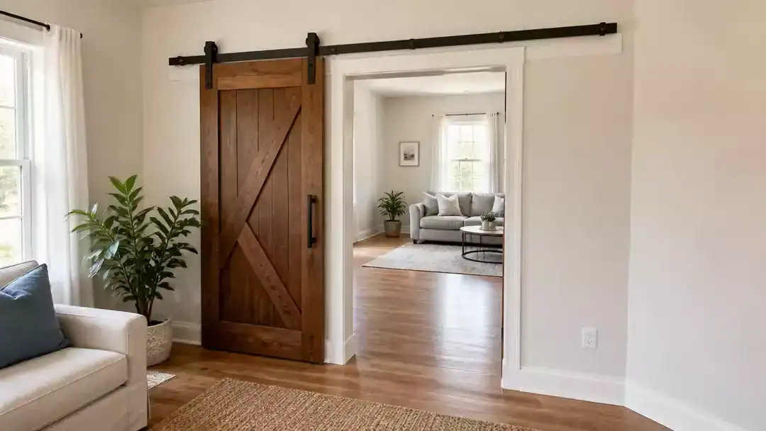 Single or Double Barn Doors and Which Your Wall Can Hold