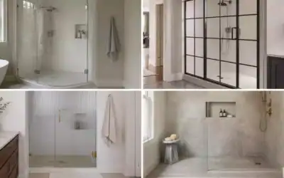 15 Shower Door Ideas From Clean and Simple to Statement-Making