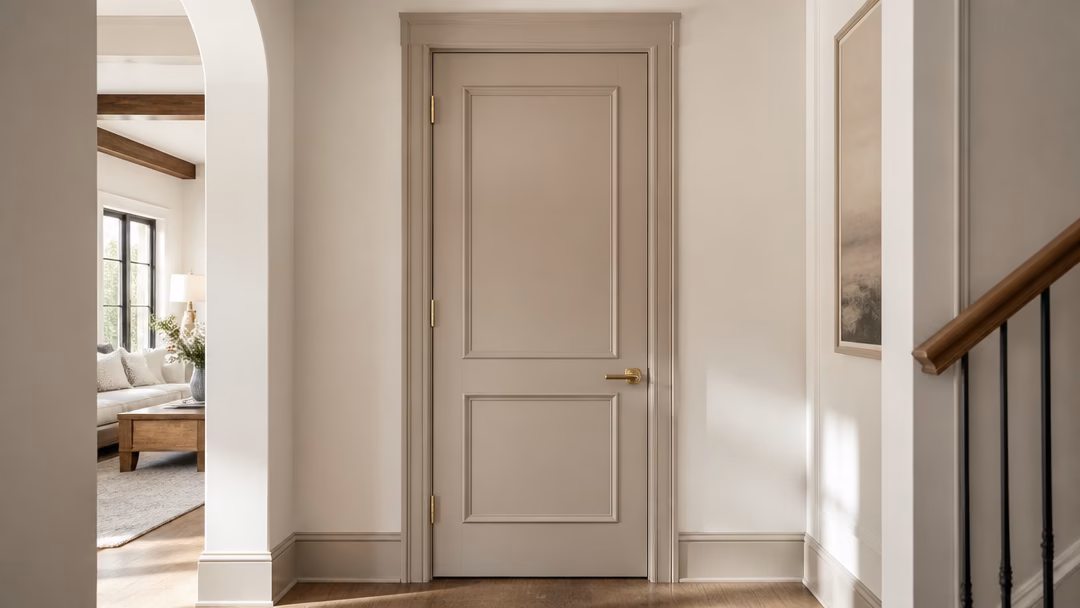 Transform Interior Doors From Builder Basic to Designer Looking