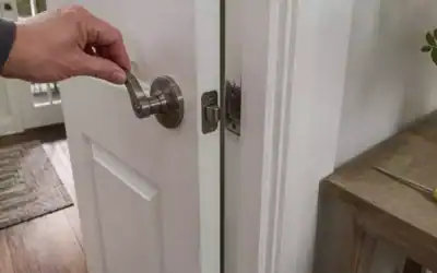 What to Do When a Door Latch Works Only if You Lift the Handle